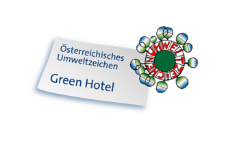 Logo vom Green Hotel - österreischisches Umweltzeichen